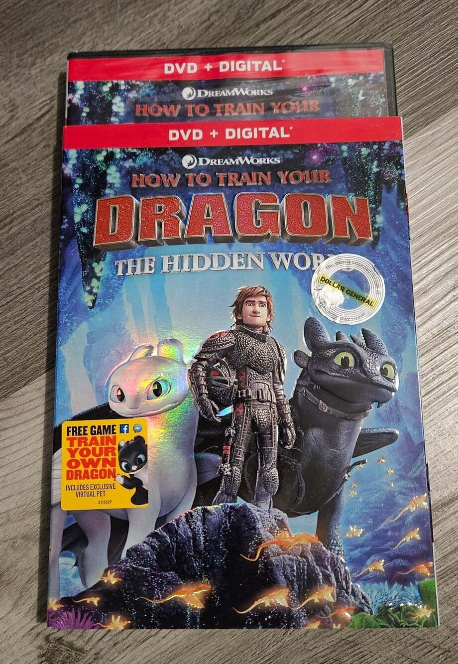 How to Train Your Dragon: The Hidden World DVD + Digital